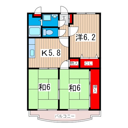 アークヒルの物件間取画像